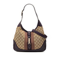 Gucci GG Canvas Web Jackie O Bouvier Crossbody