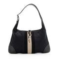 Gucci Gucci Canvas Web Jackie Shoulder Bag (SHF-20540)