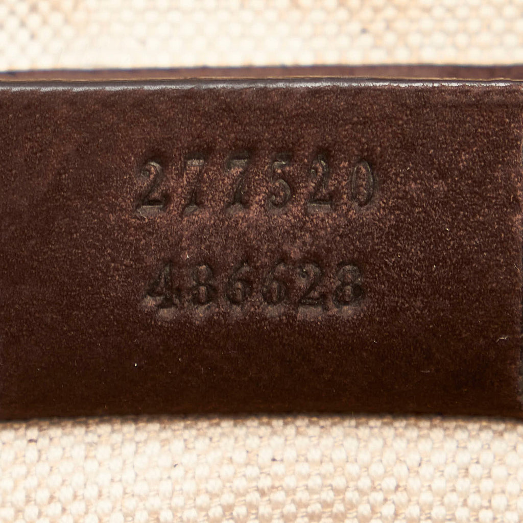 Gucci Gucci Canvas Web Jackie Shoulder Bag (SHG-28326)