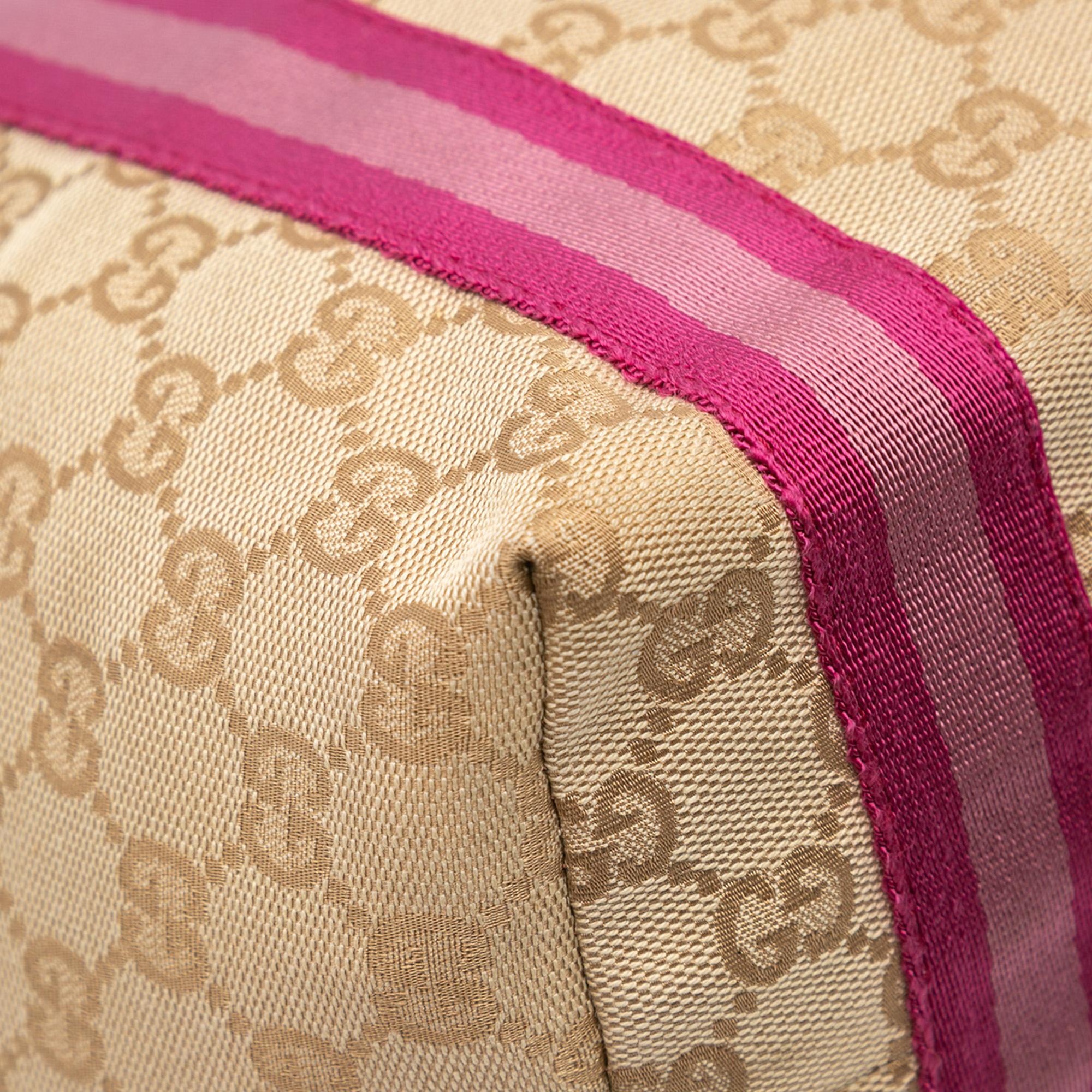 Gucci GG Canvas Web Jolicoeur Tote