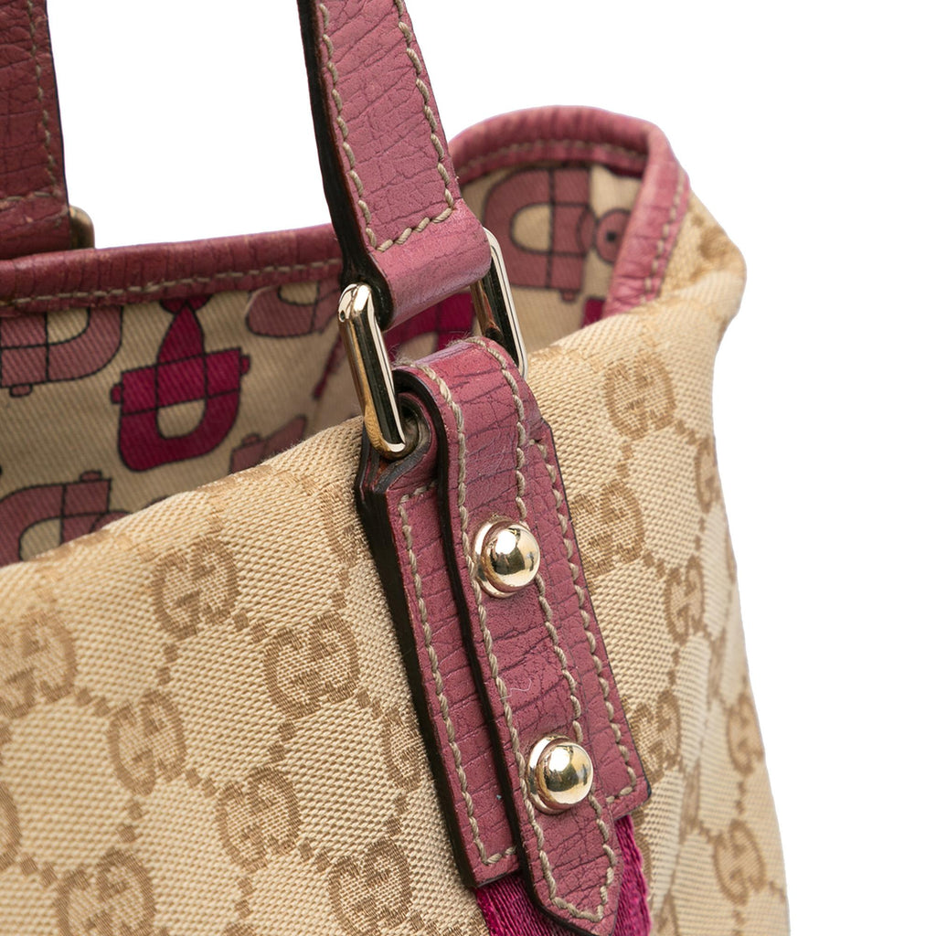Gucci GG Canvas Web Jolicoeur Tote