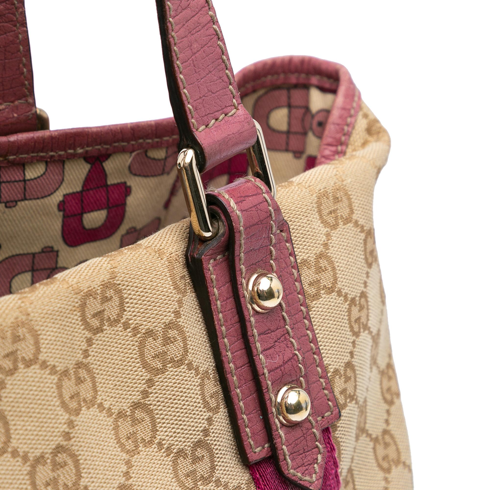 Gucci GG Canvas Web Jolicoeur Tote