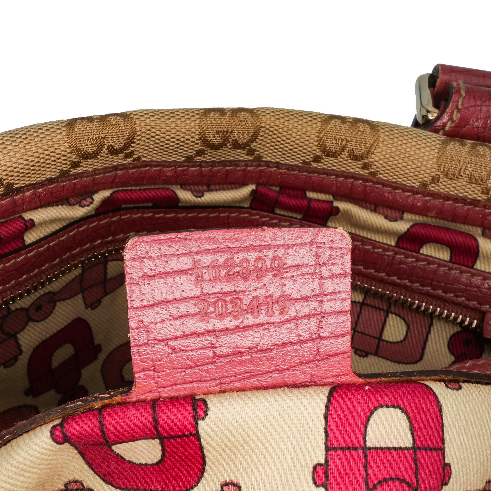 Gucci GG Canvas Web Jolicoeur Tote