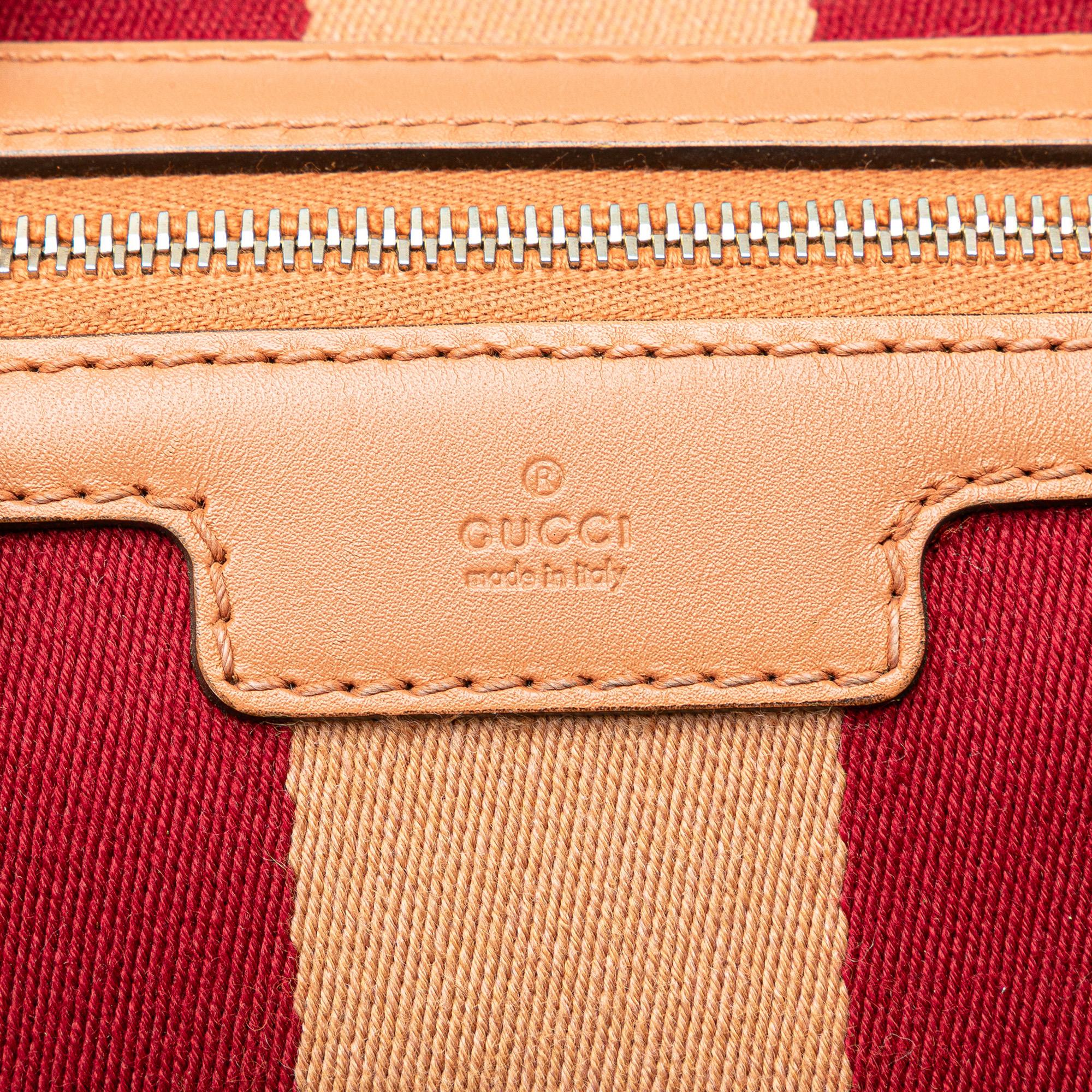 Gucci GG Canvas Web Joy Boston Bag