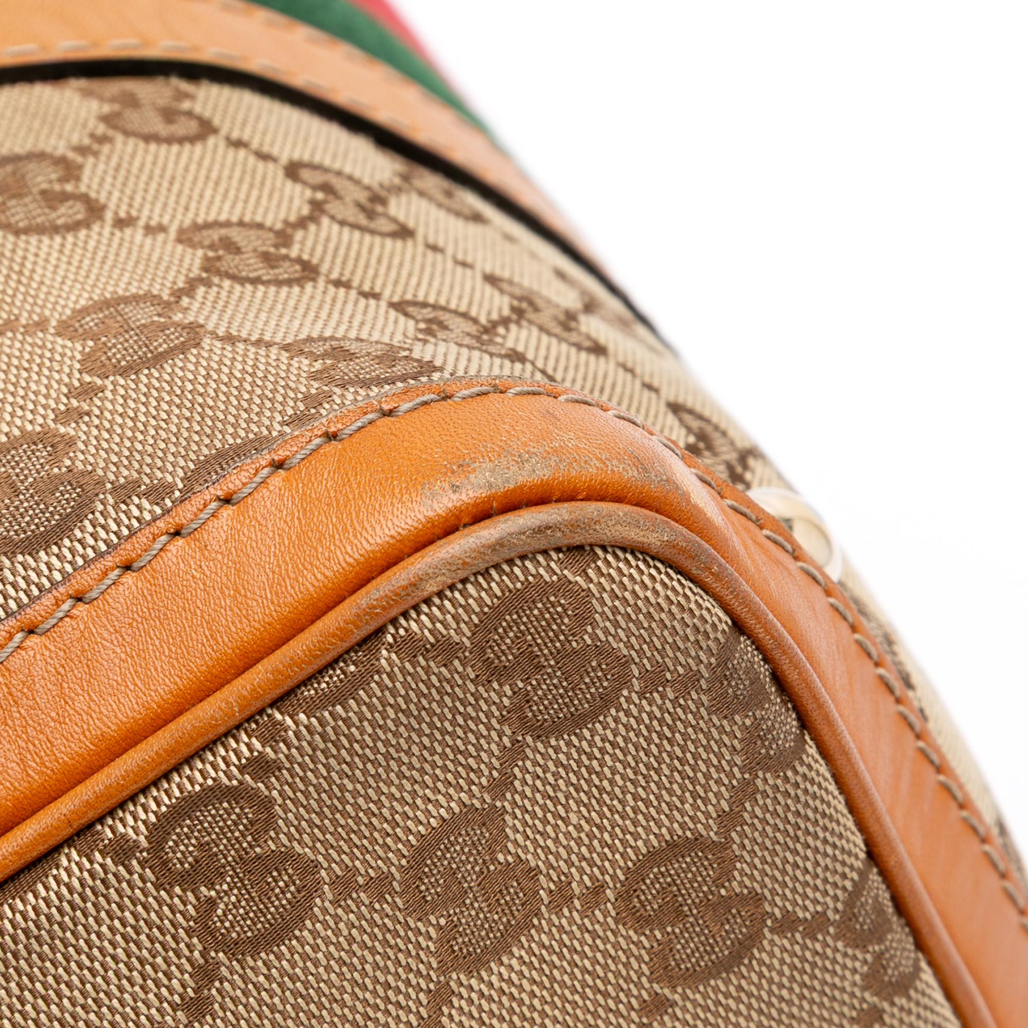Gucci GG Canvas Web Joy Boston Bag