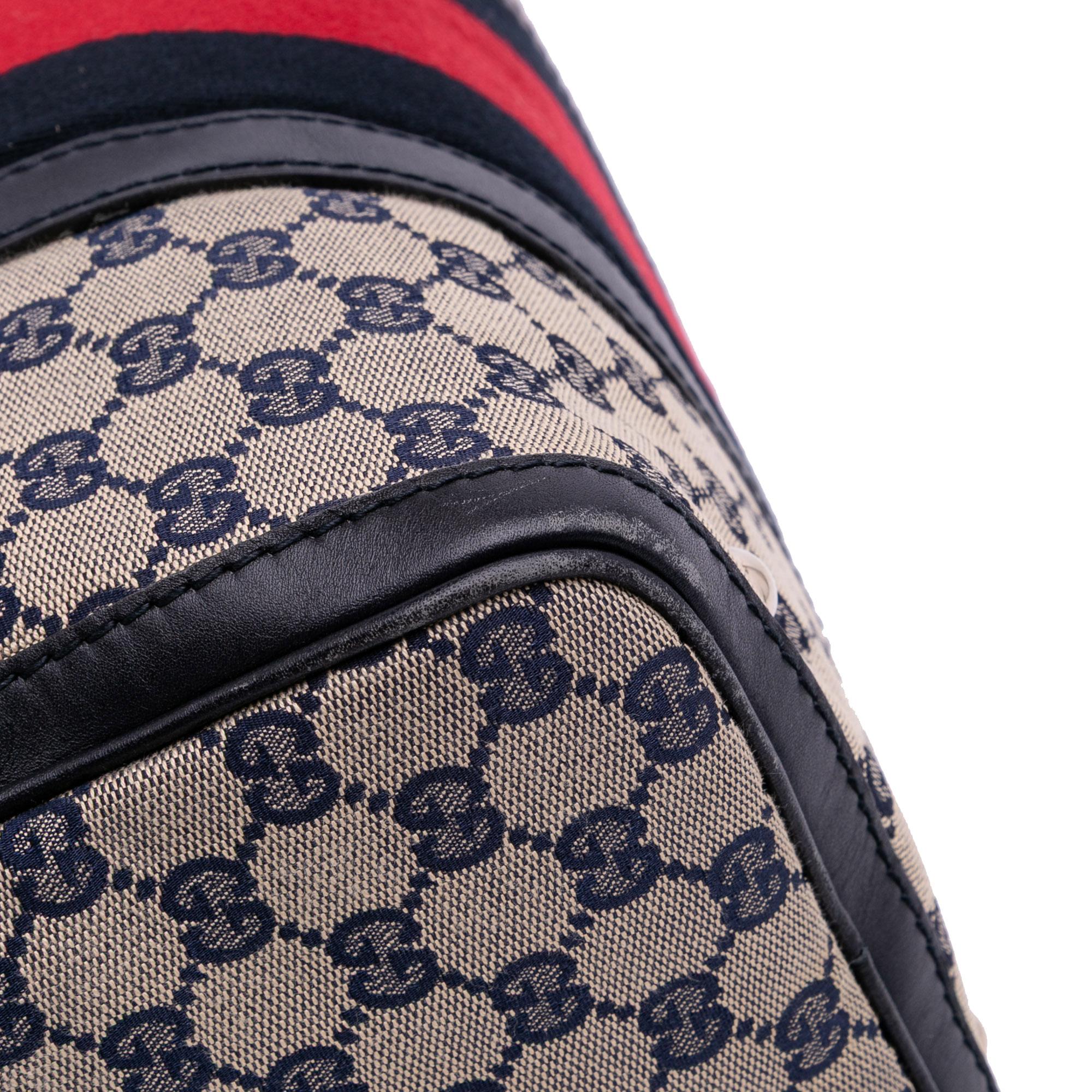 Gucci GG Canvas Web Joy Boston Bag