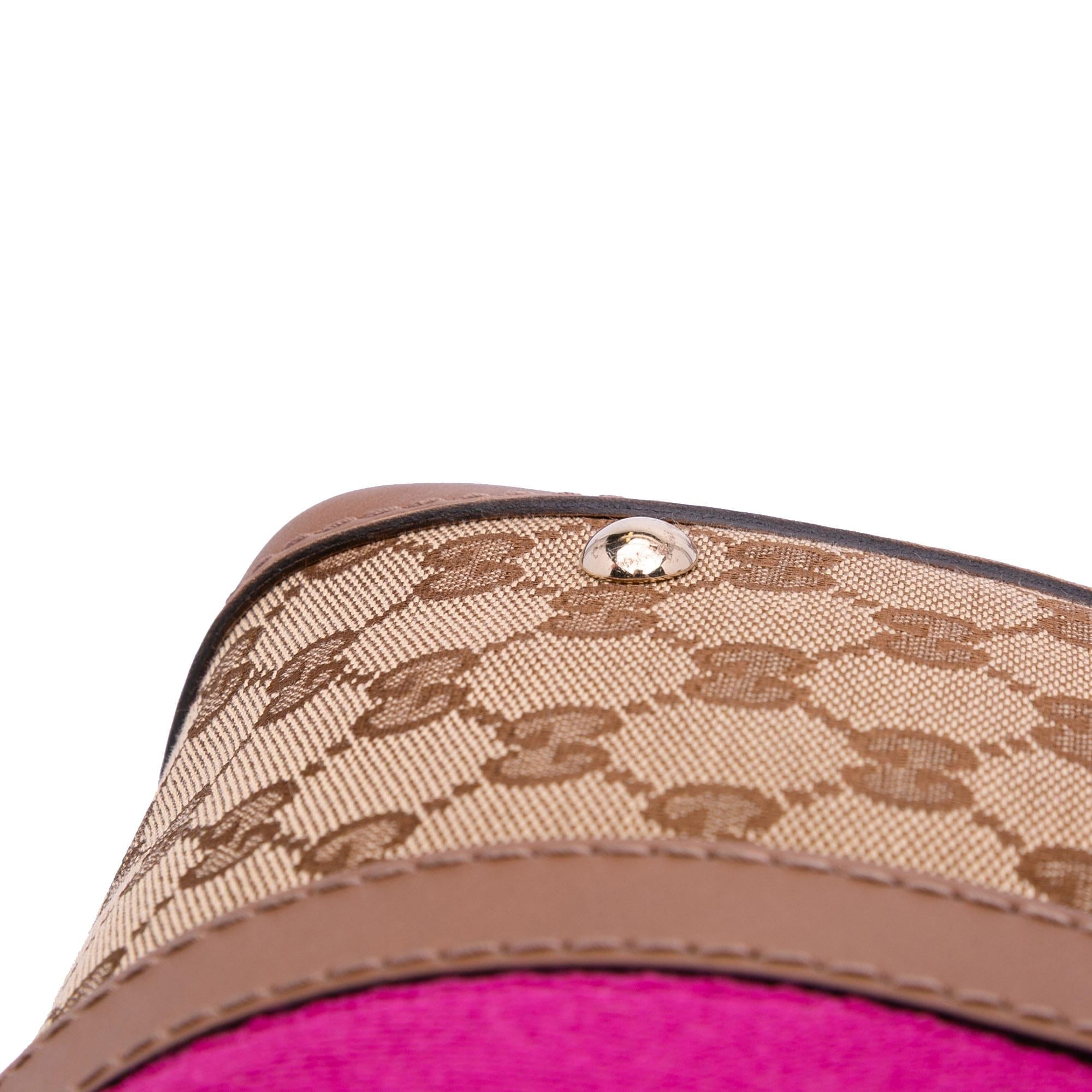 Gucci GG Canvas Web Joy Boston Bag