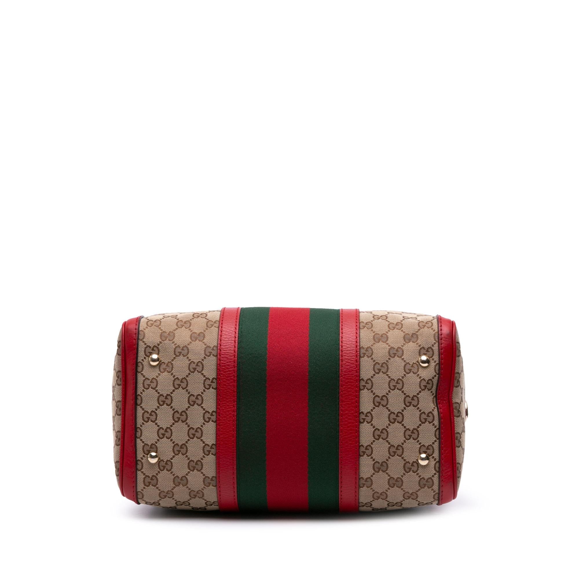 Gucci GG Canvas Web Joy Boston Bag