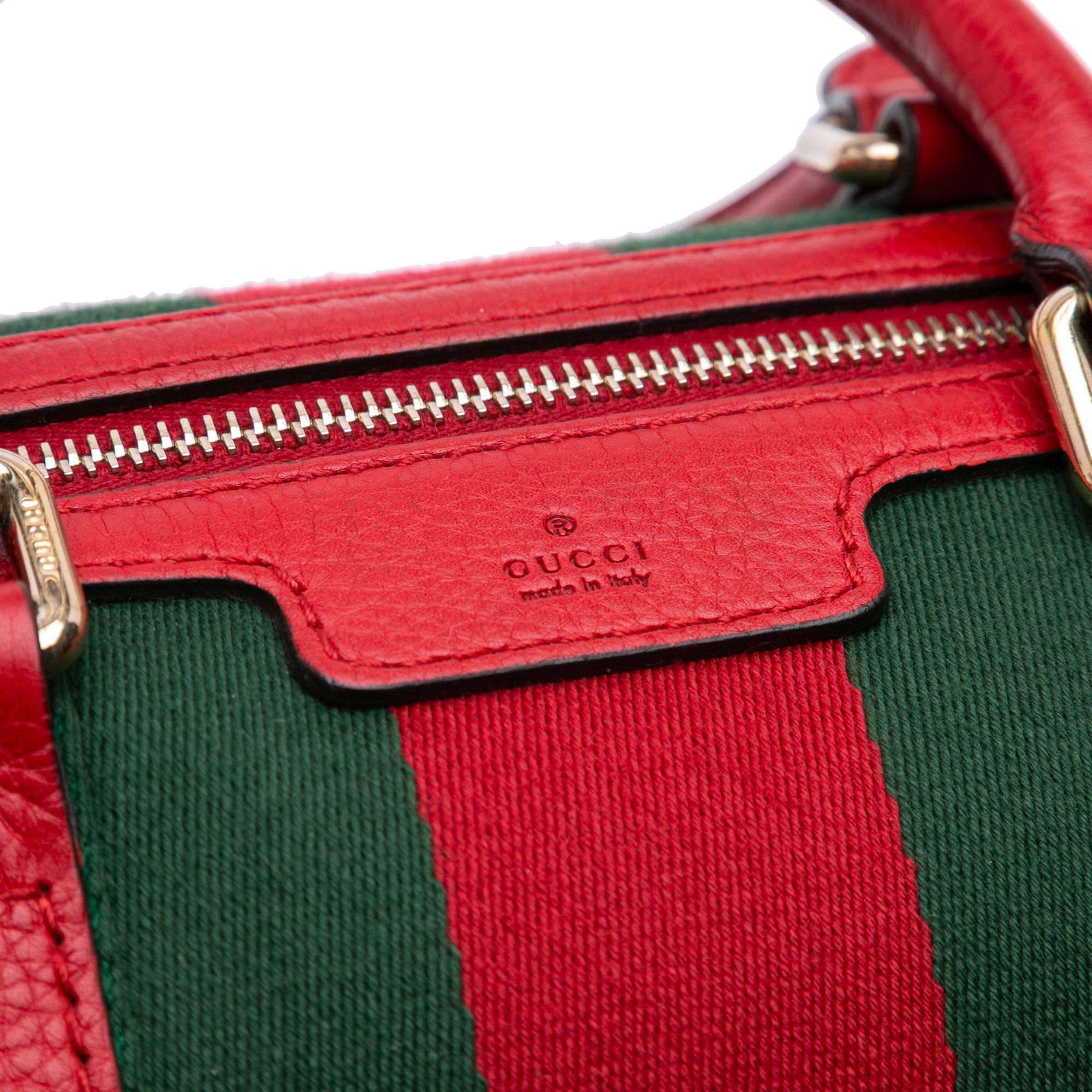 Gucci GG Canvas Web Joy Boston Bag