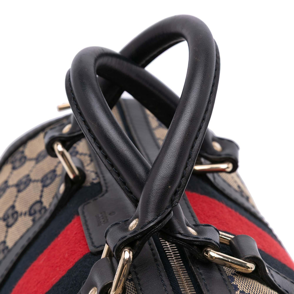 Gucci GG Canvas Web Joy Boston Bag