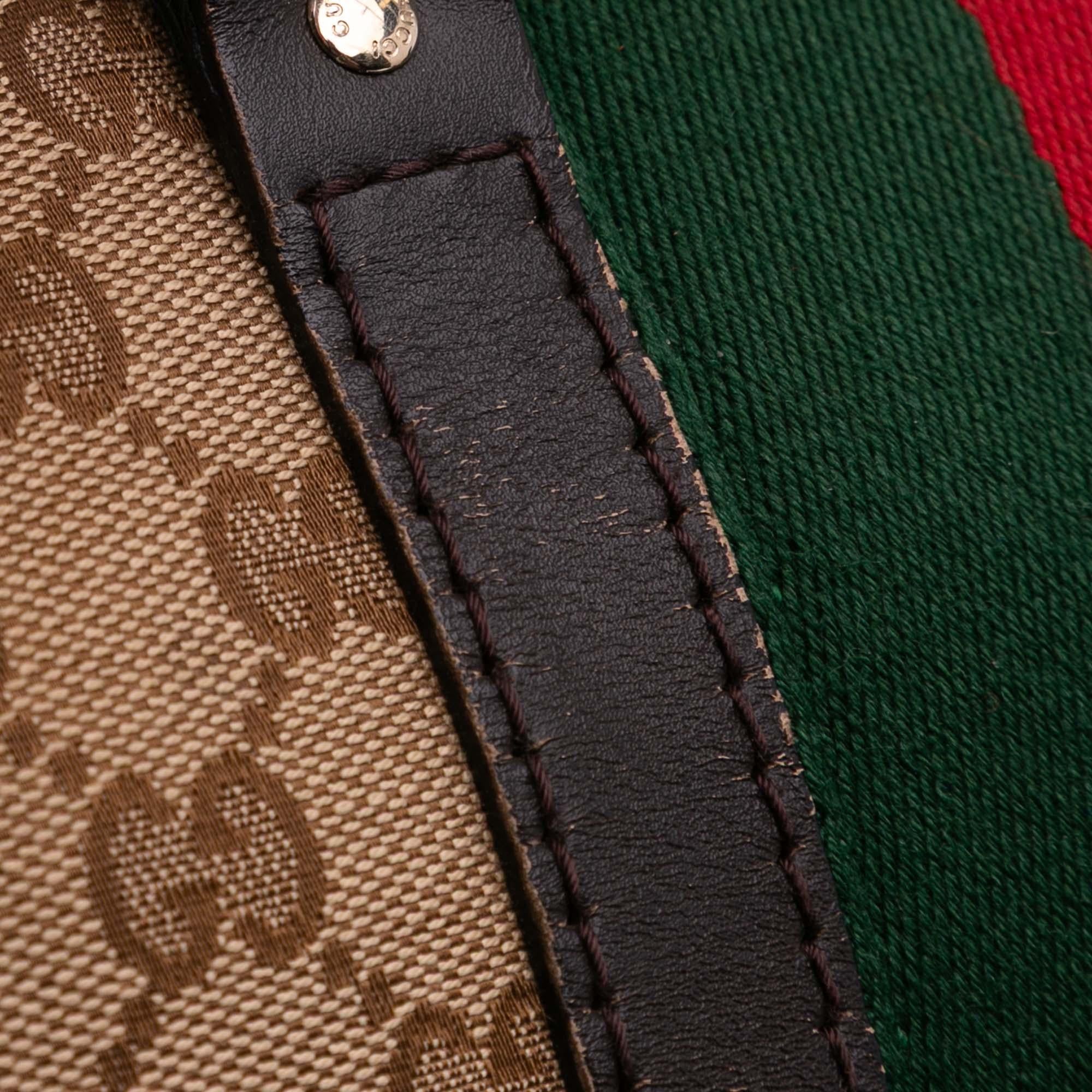 Gucci GG Canvas Web Joy Boston Bag