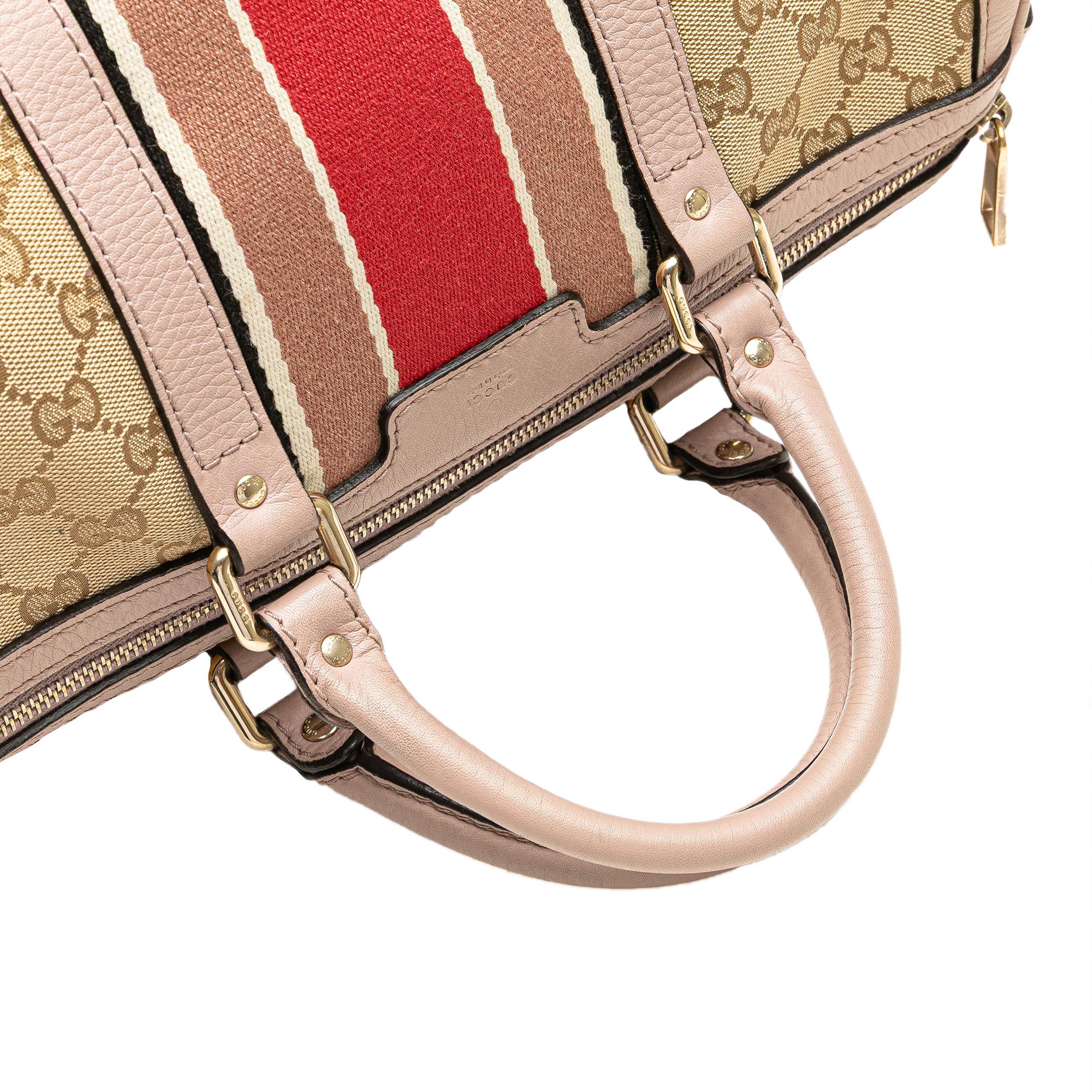 Gucci GG Canvas Web Joy Boston Bag