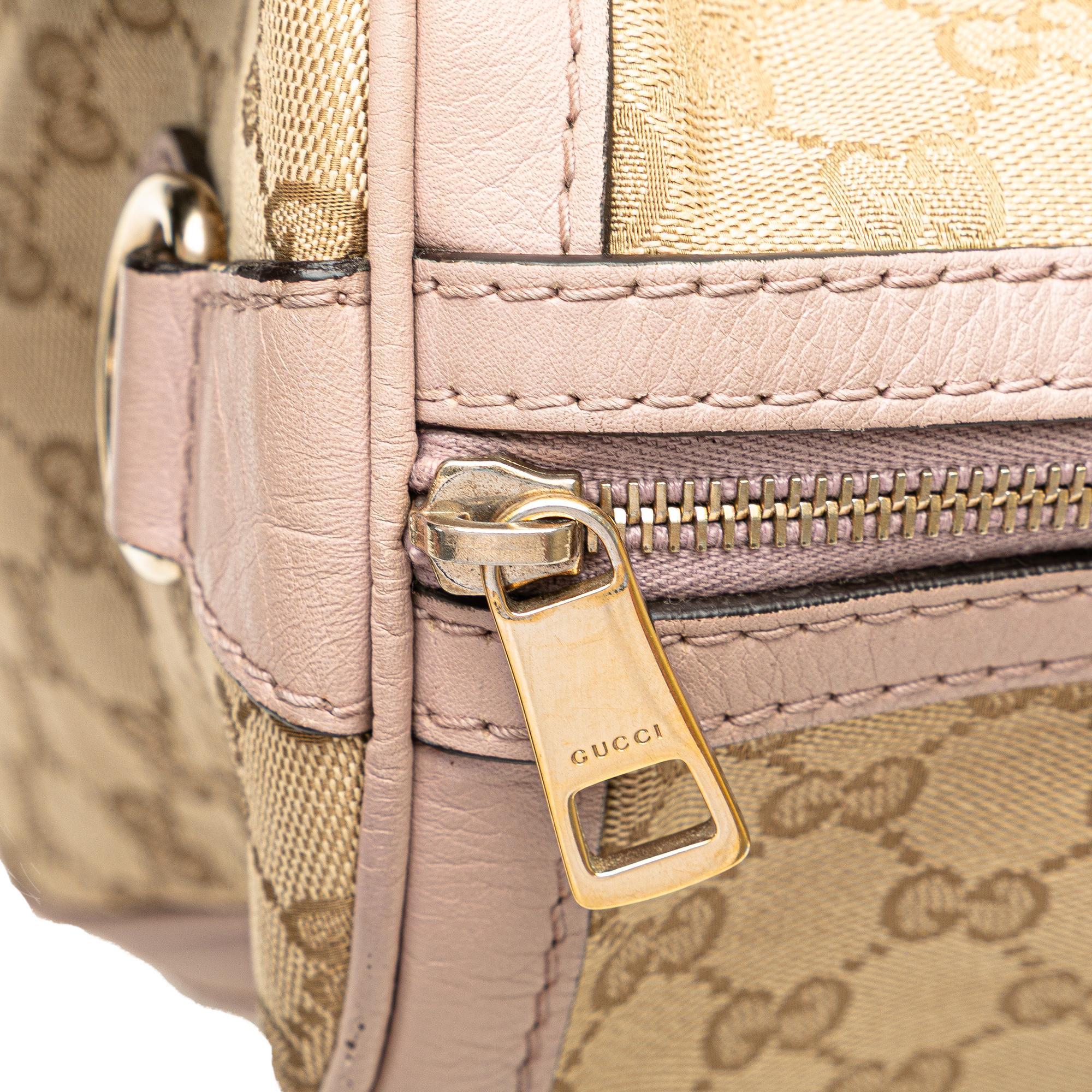 Gucci GG Canvas Web Joy Boston Bag