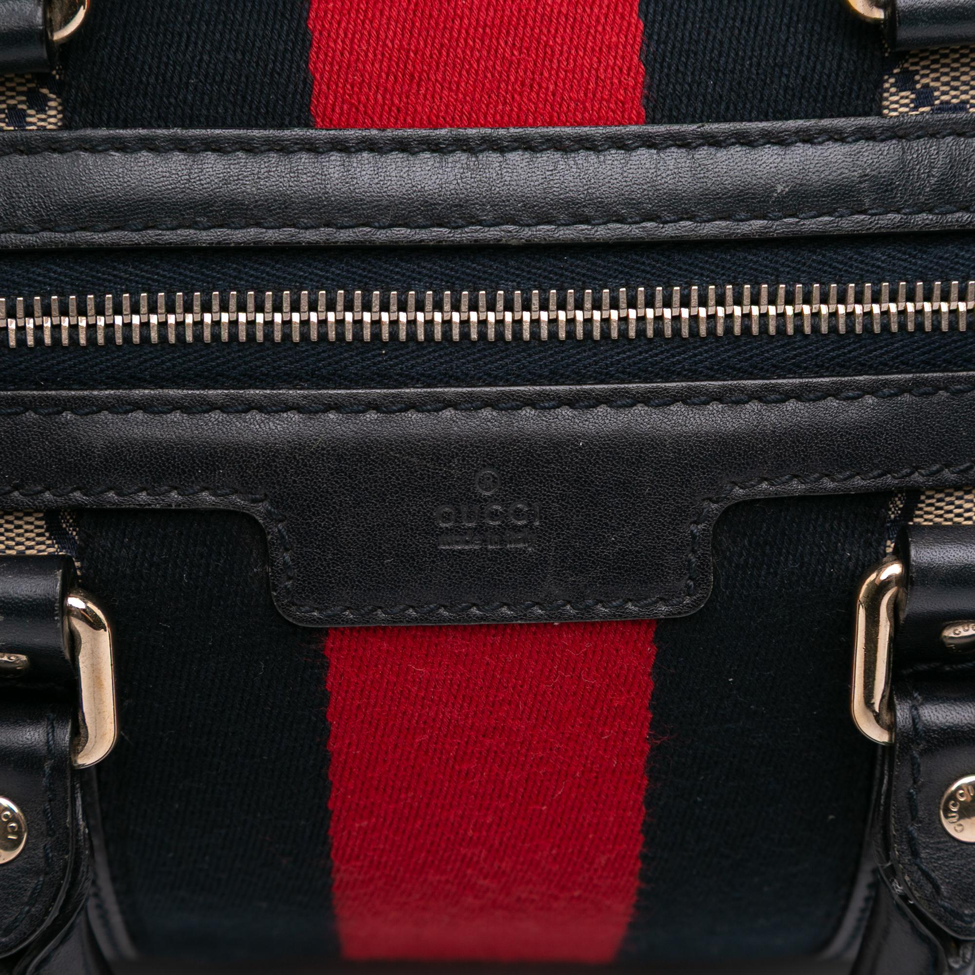 Gucci GG Canvas Web Joy Boston Bag