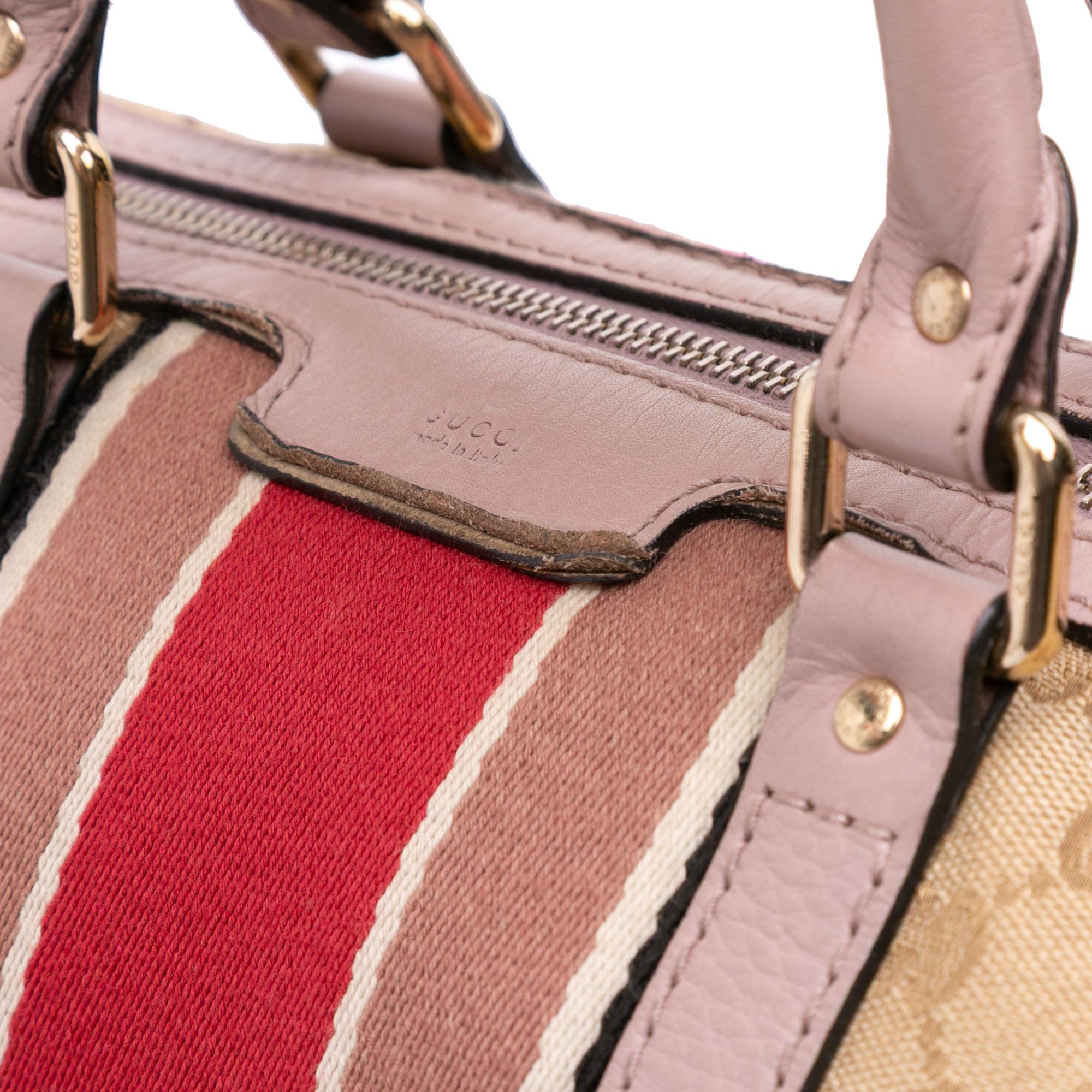 Gucci GG Canvas Web Joy Boston Bag
