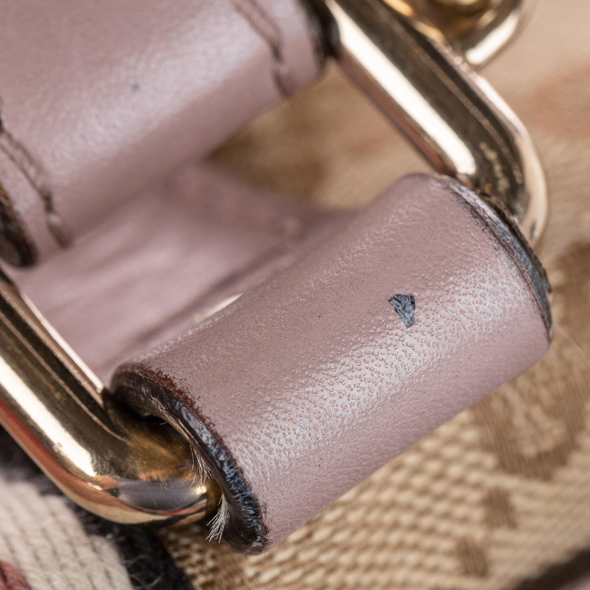 Gucci GG Canvas Web Joy Satchel (SHG-23395)