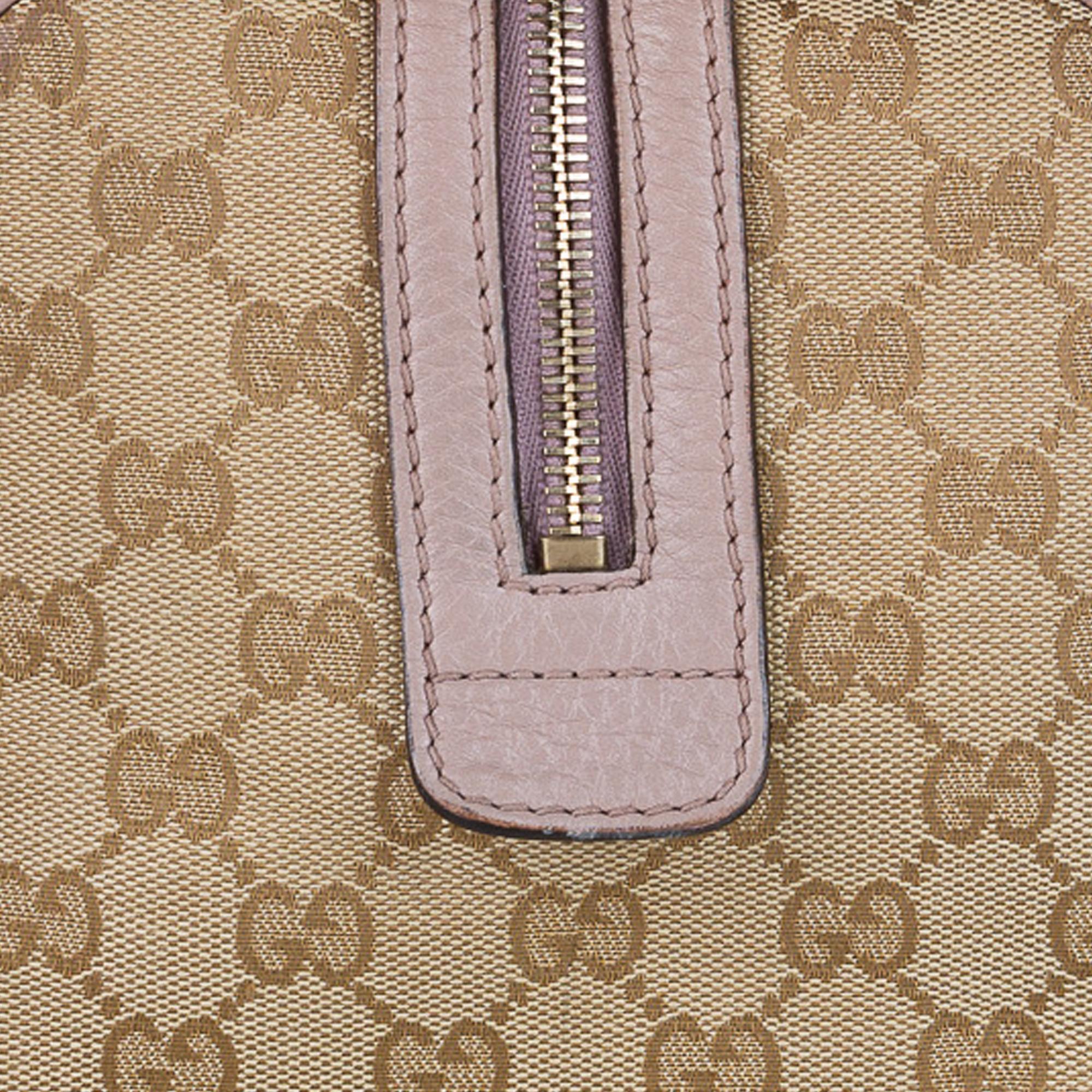 Gucci GG Canvas Web Joy Satchel (SHG-23395)