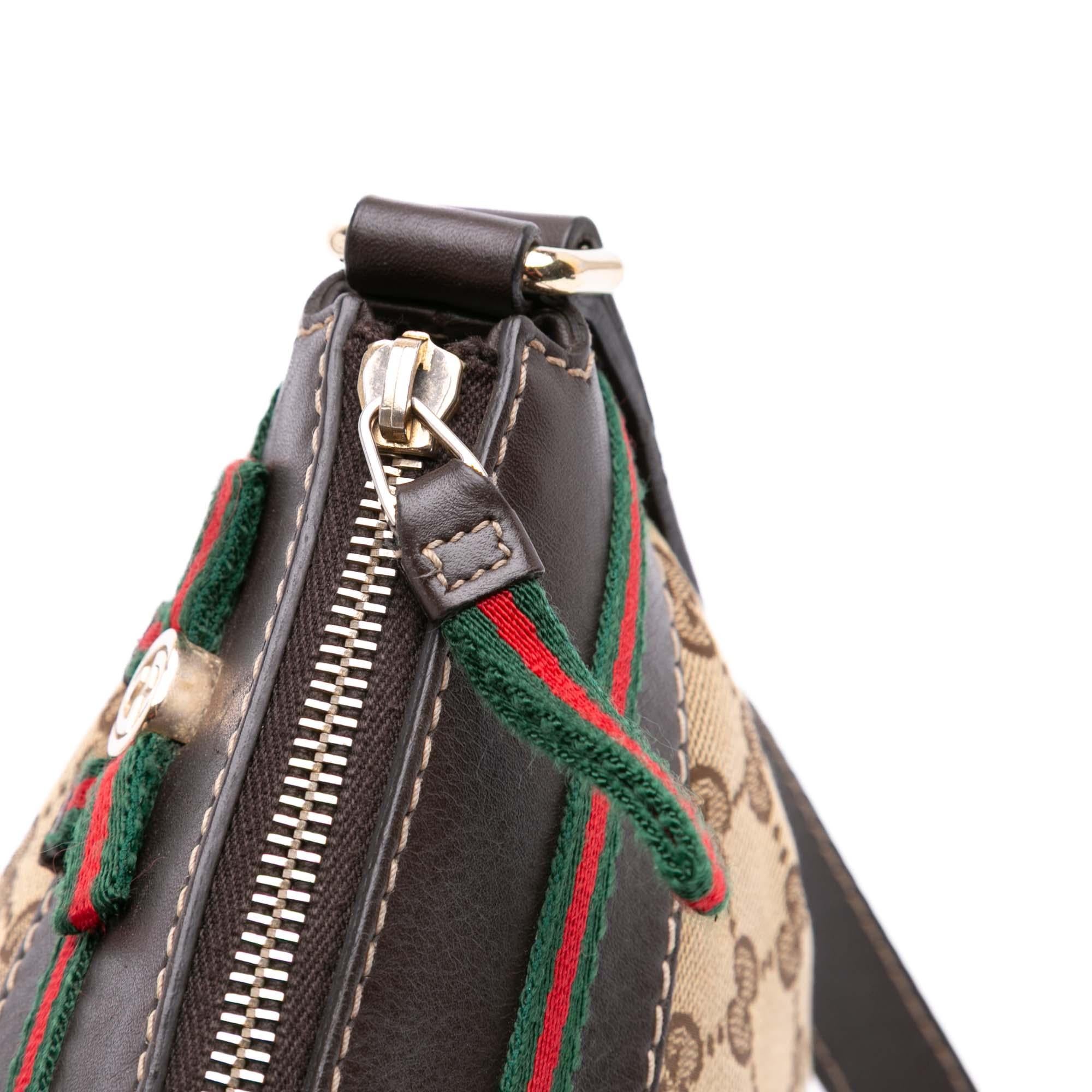 Gucci GG Canvas Web Mayfair Crossbody