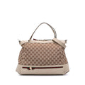 Gucci GG Canvas Web Mayfair Satchel