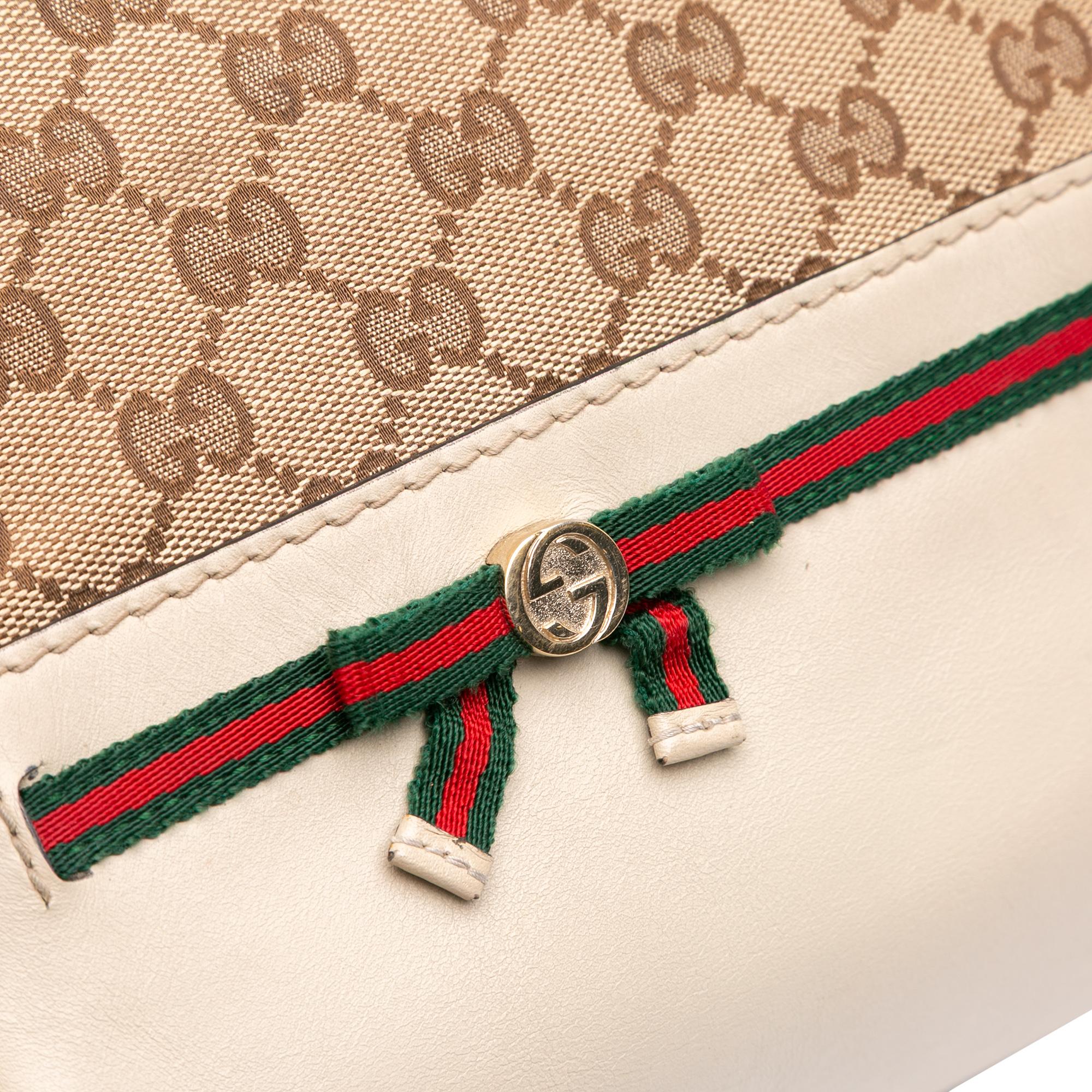 Gucci GG Canvas Web Mayfair Satchel