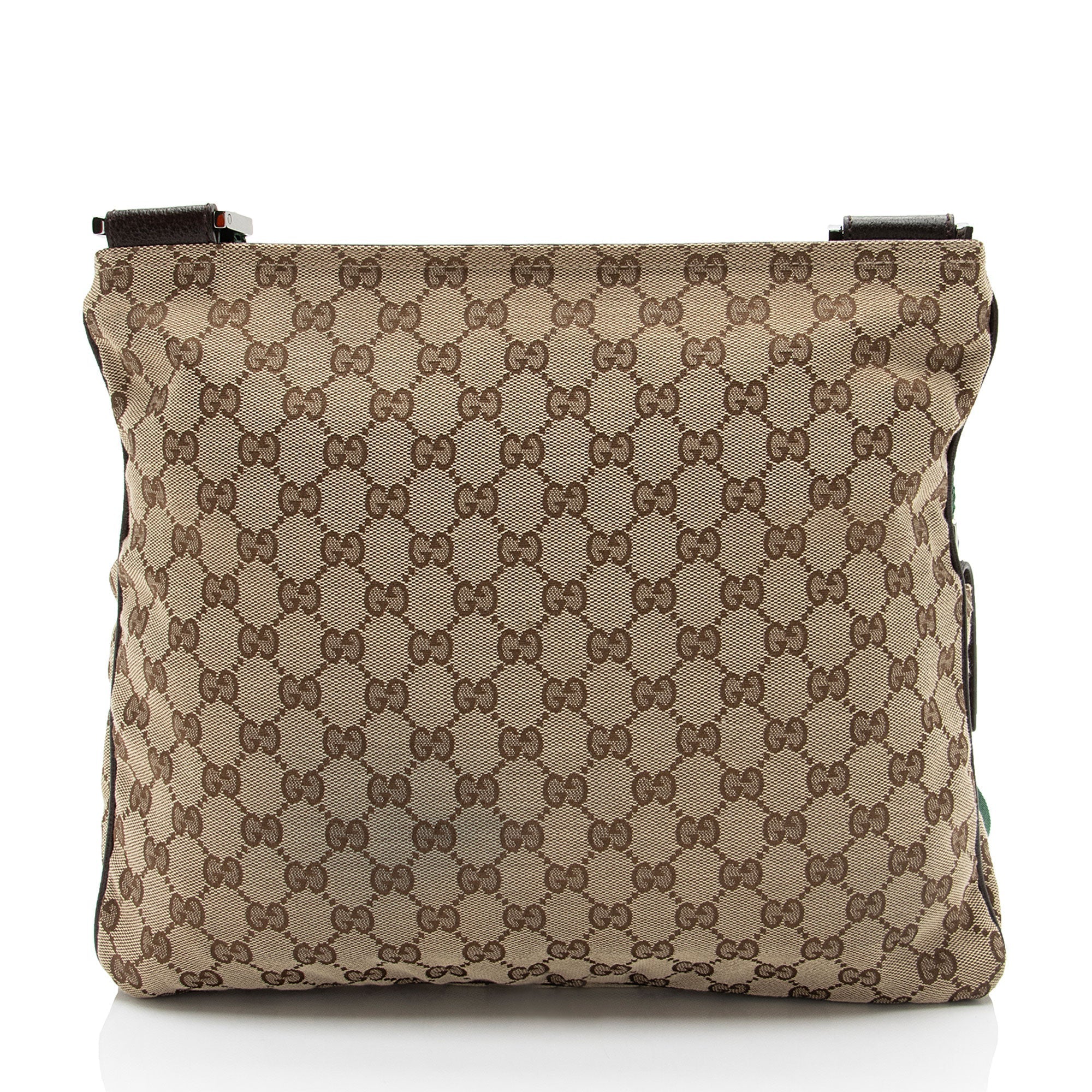 Gucci GG Canvas Web Medium Messenger (SHF-dVcIQ1)