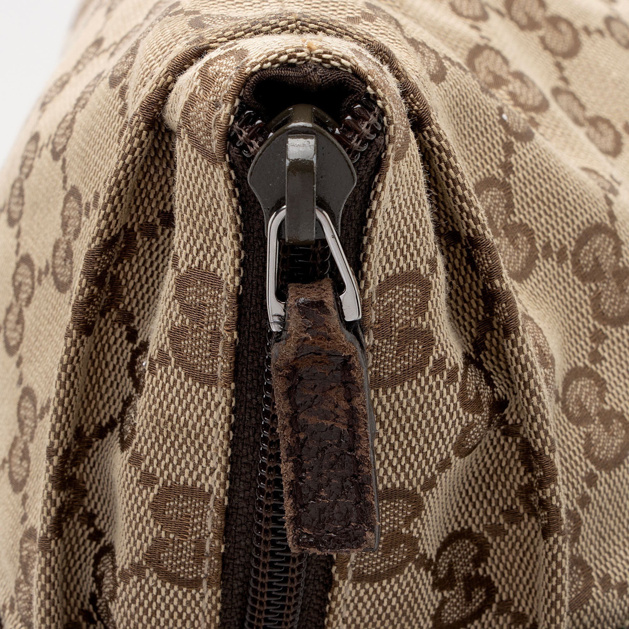 Gucci GG Canvas Web N/S Large Tote (SHF-3n3x28)