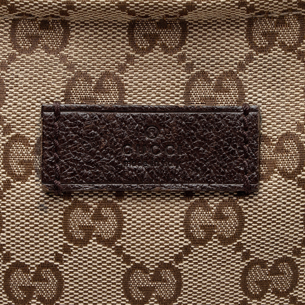 Gucci GG Canvas Web N/S Large Tote (SHF-3n3x28)