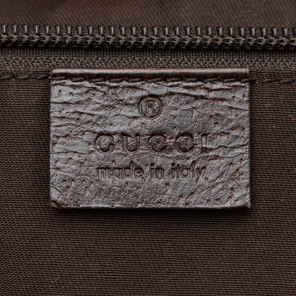 Gucci GG Canvas Web N/S Large Tote