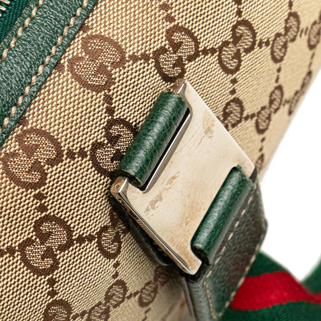 Gucci GG Canvas Web Pop Handbag