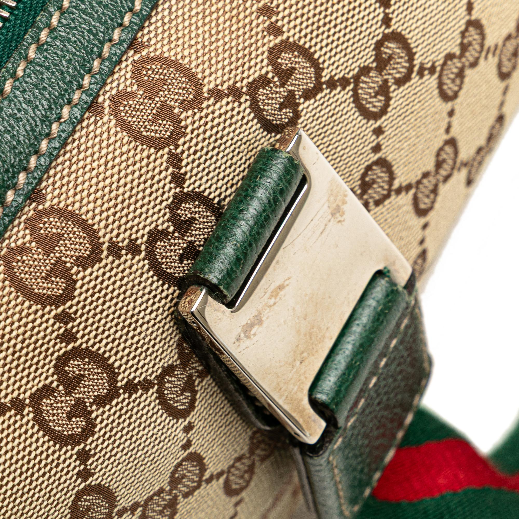 Gucci GG Canvas Web Pop Handbag