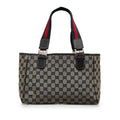 Gucci GG Canvas Web Pop Tote (SHG-nSmaB0)