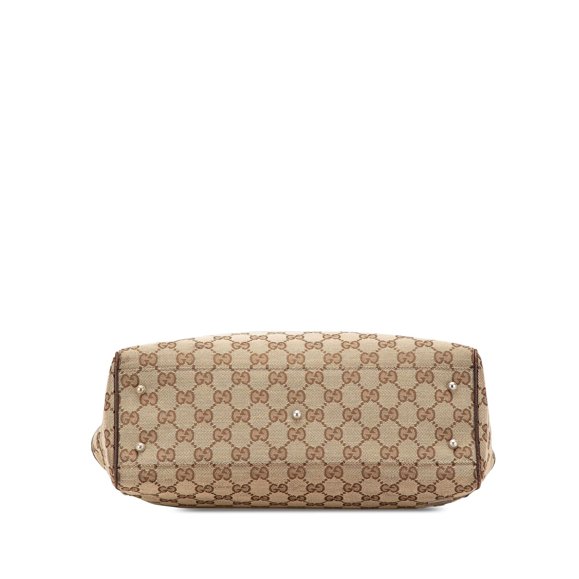 Gucci GG Canvas Web Pop Tote