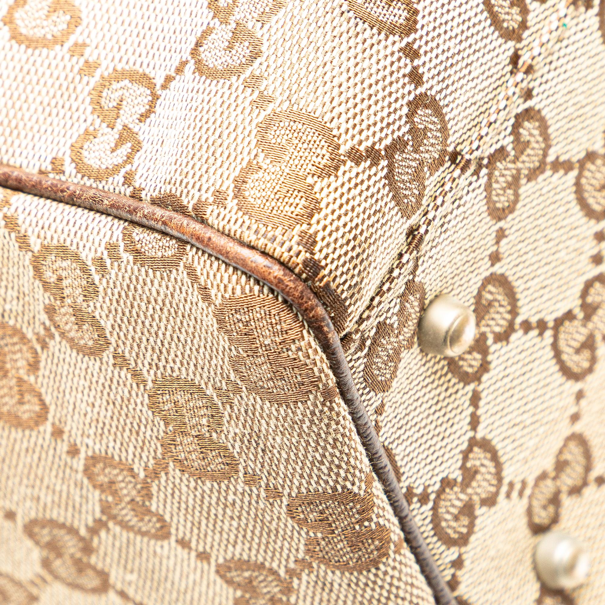 Gucci GG Canvas Web Pop Tote