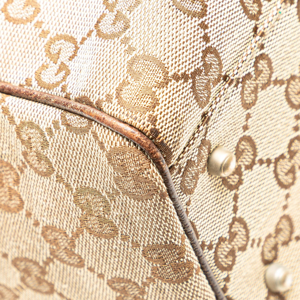 Gucci GG Canvas Web Pop Tote
