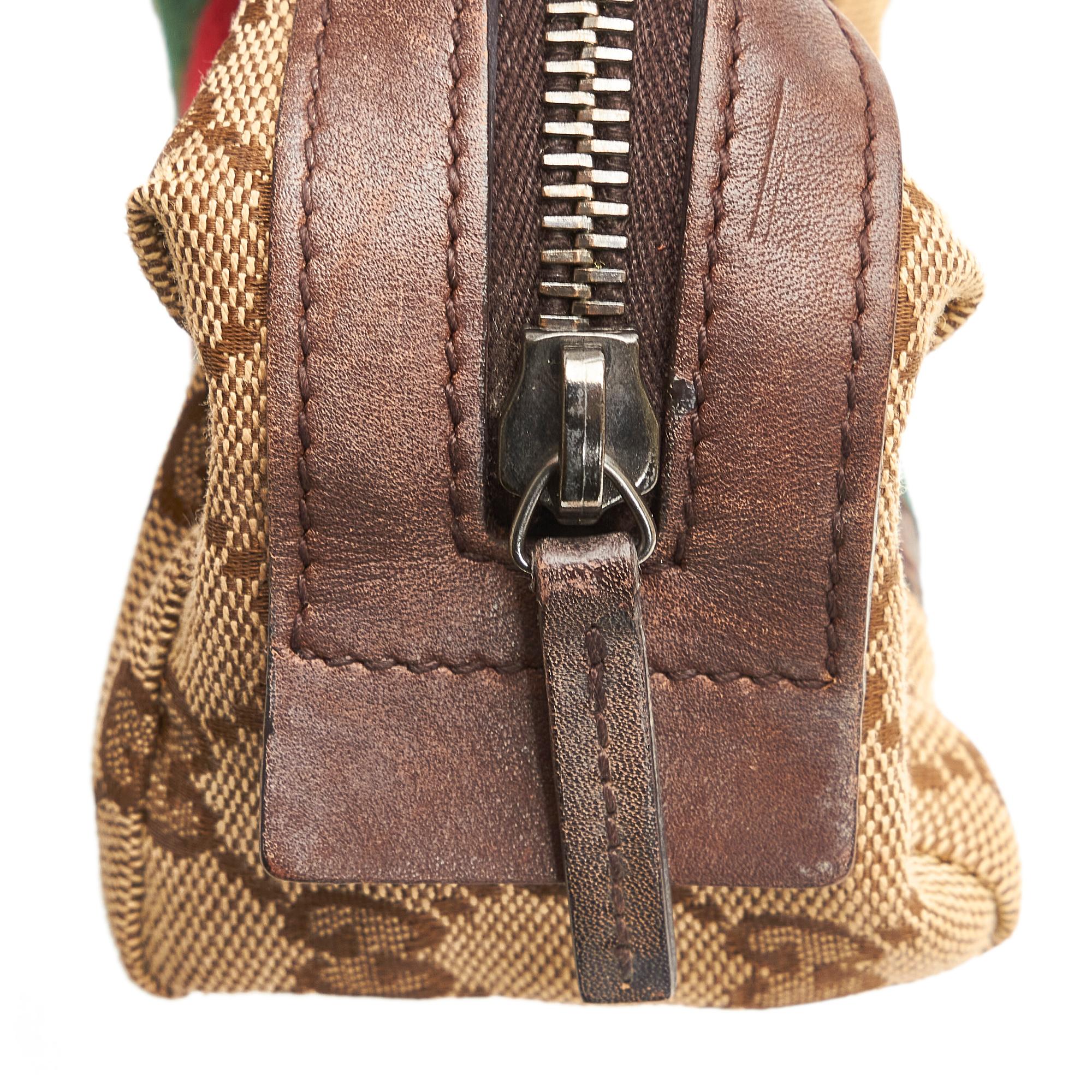 Gucci GG Canvas Web Pouch (SHG-EoxIeS)