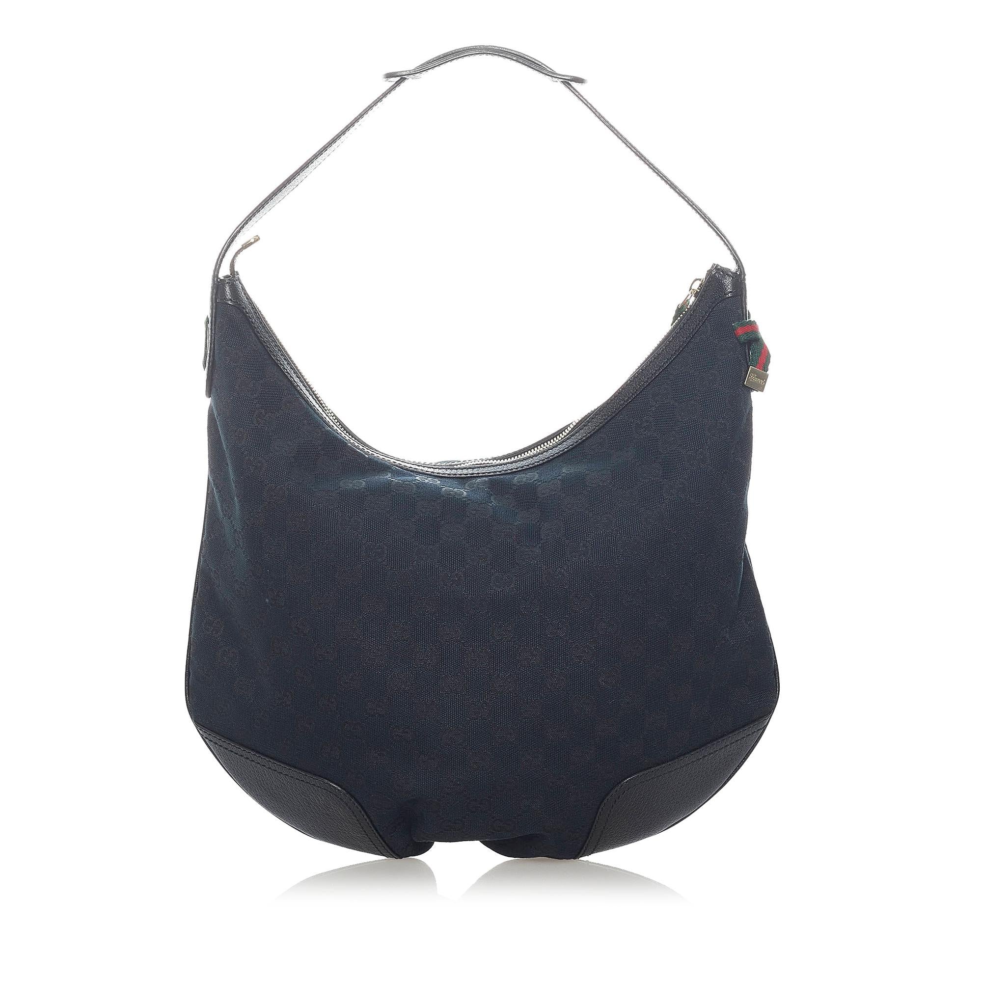 Gucci Gucci Canvas Web Princy Hobo Bag (SHG-33042)