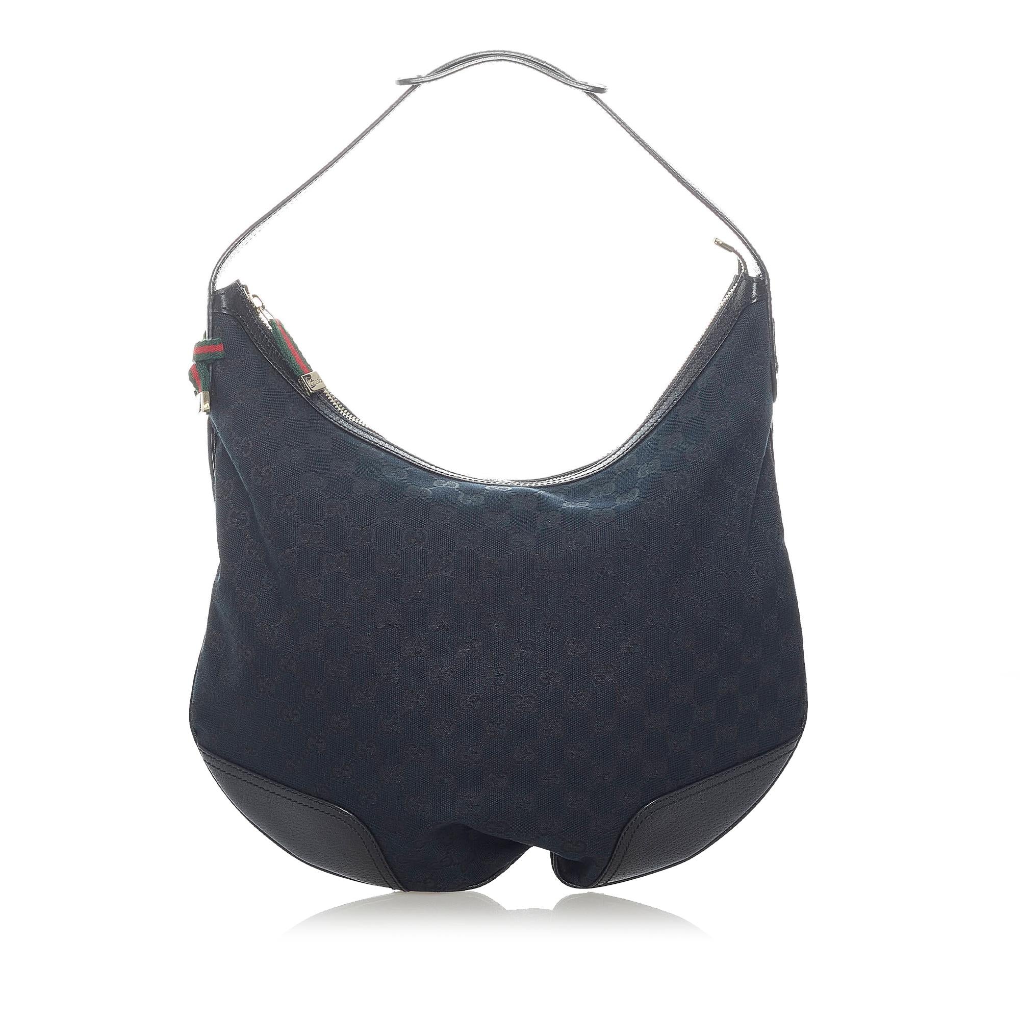 Gucci Gucci Canvas Web Princy Hobo Bag (SHG-33042)