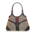 Gucci GG Canvas Web Reins Shoulder Bag (SHG-31573)