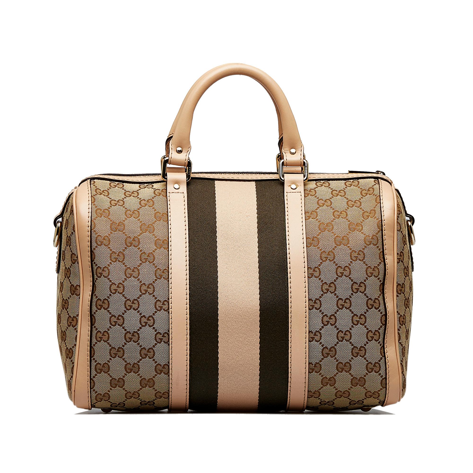 Gucci GG Canvas Web Satchel (SHG-qKkwqV)