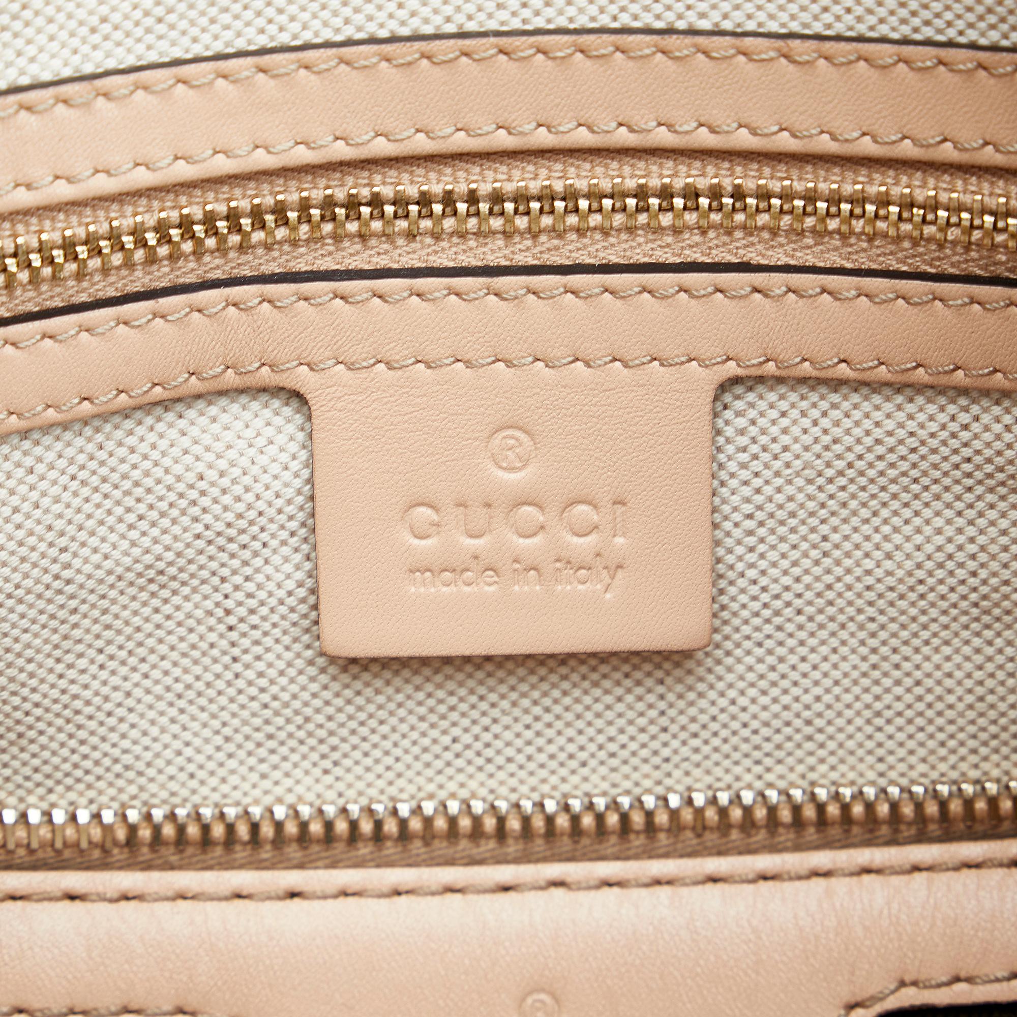 Gucci GG Canvas Web Satchel (SHG-qKkwqV)
