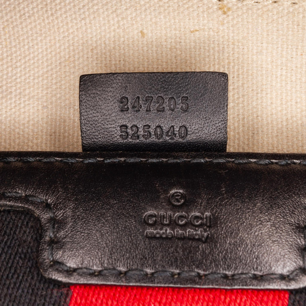 Gucci GG Canvas Web Satchel (SHG-xupd8y)