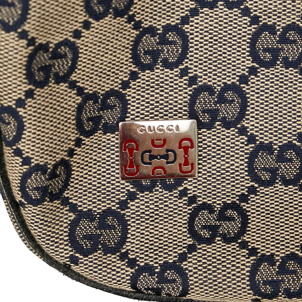 Gucci Gucci Canvas Web Shoulder Bag (SHG-25489)