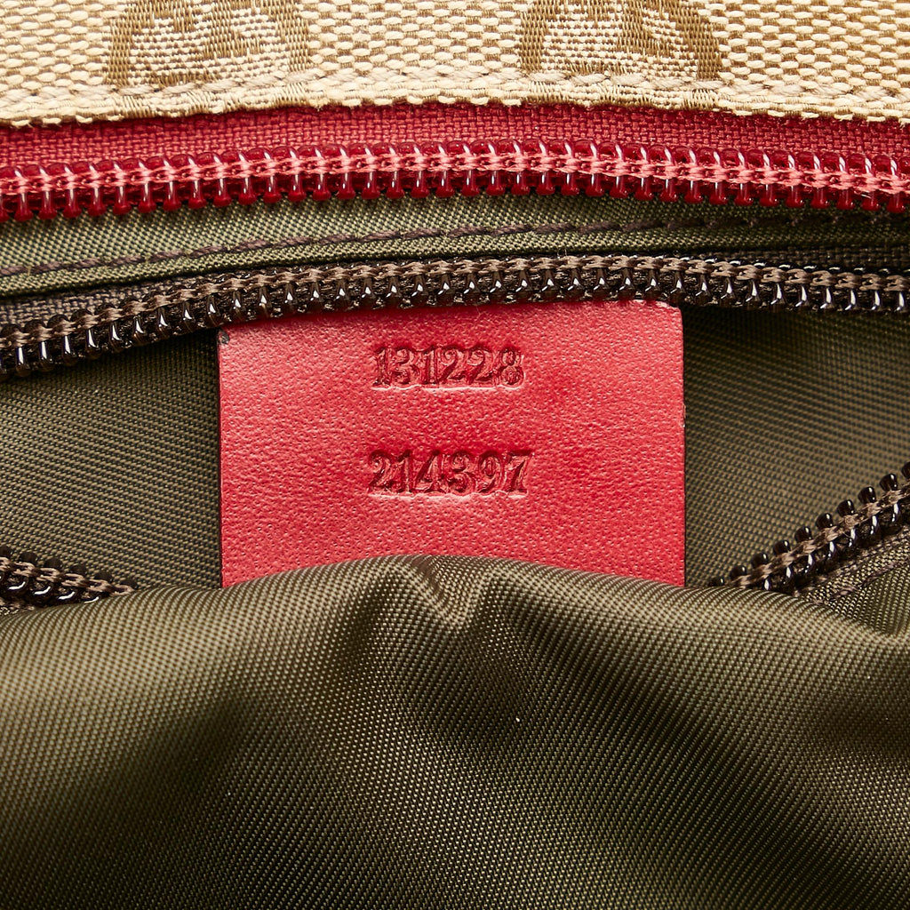Gucci Gucci Canvas Web Shoulder Bag (SHG-26080)