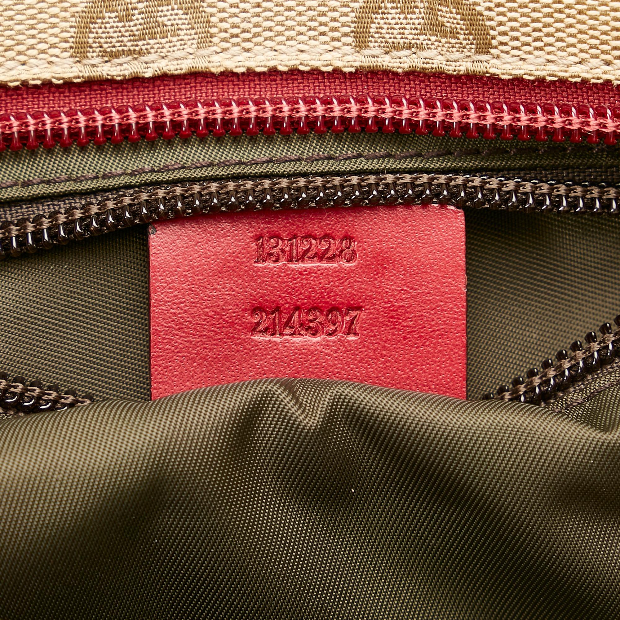 Gucci Gucci Canvas Web Shoulder Bag (SHG-26080)