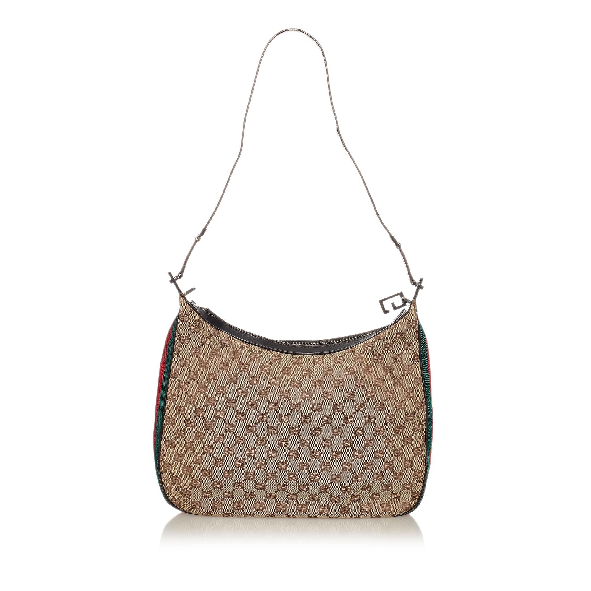 Gucci Gucci Canvas Web Shoulder Bag (SHG-27362)
