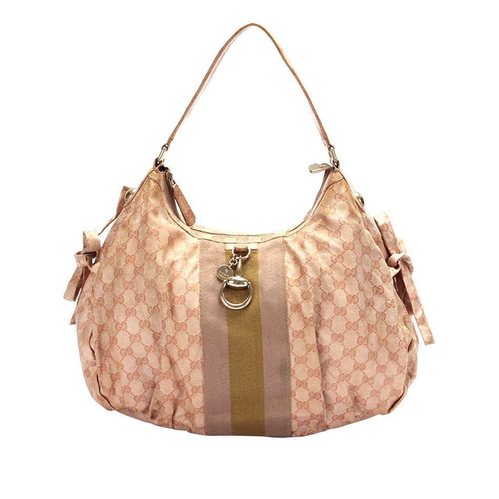 Gucci Gucci Canvas Web Shoulder Bag (SHG-28714)