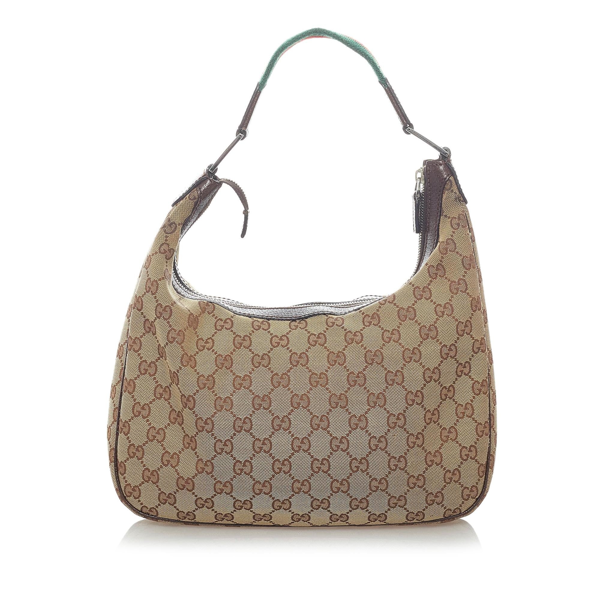 Gucci Gucci Canvas Web Shoulder Bag (SHG-33463)