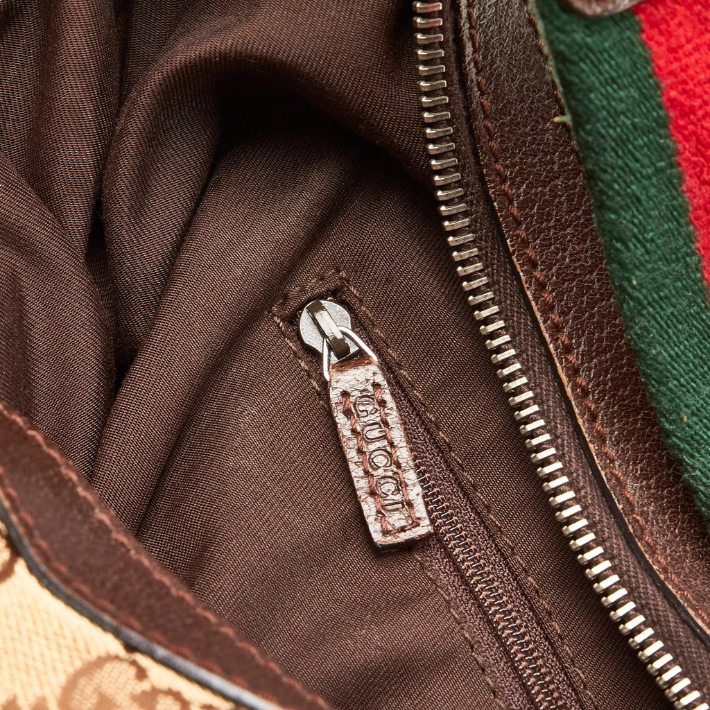 Gucci Gucci Canvas Web Shoulder Bag (SHG-33463)