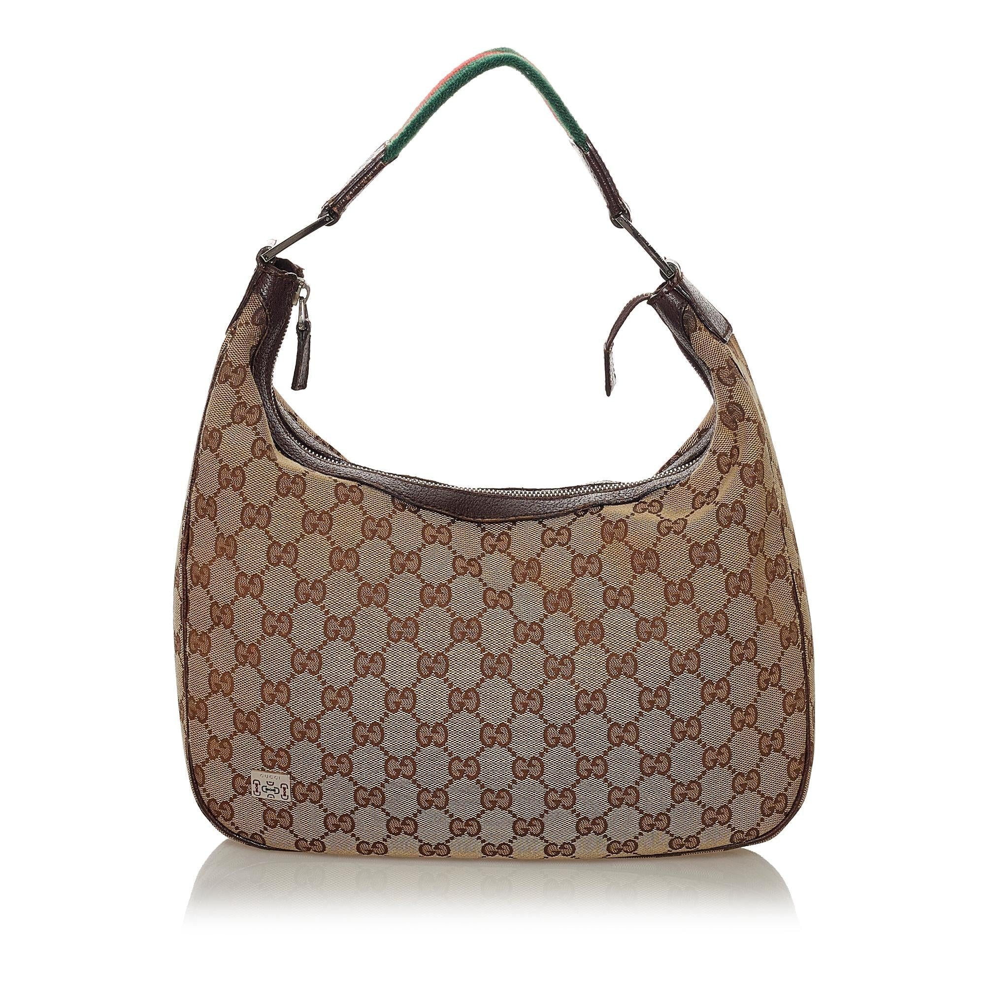Gucci Gucci Canvas Web Shoulder Bag (SHG-33600)