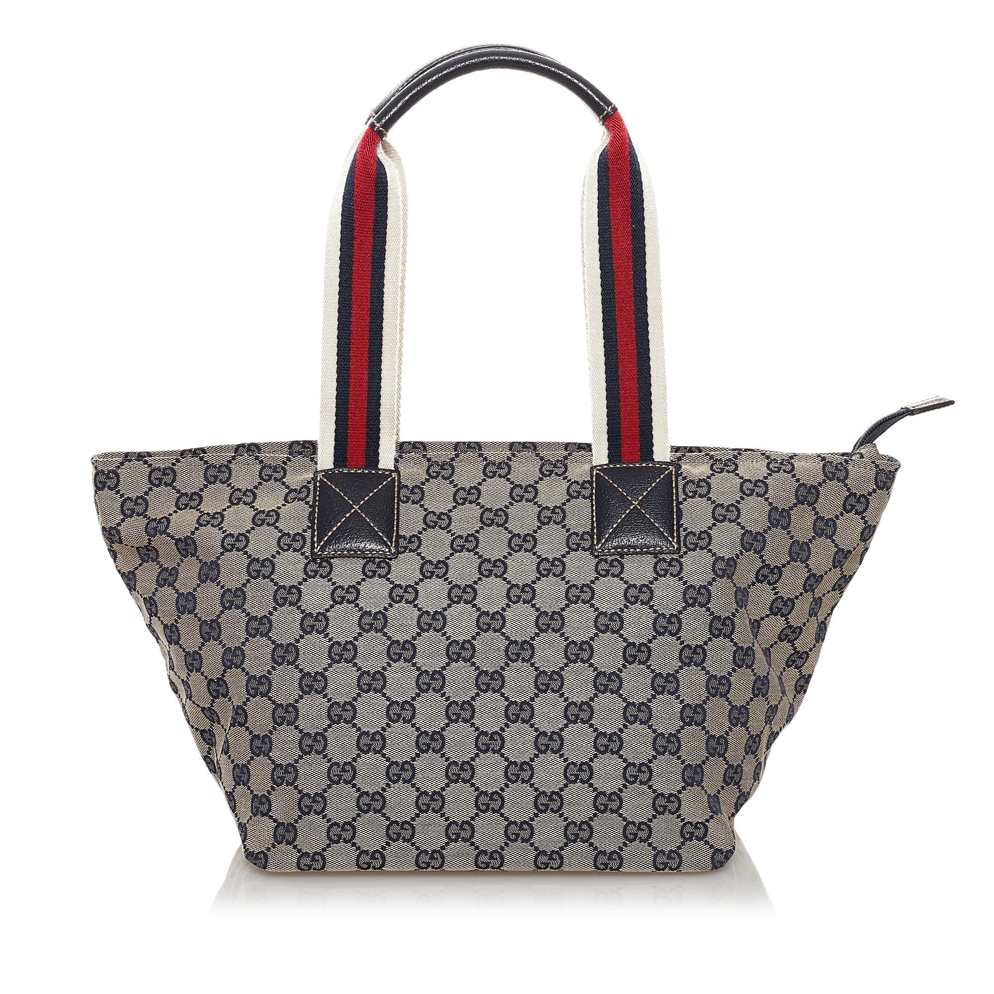 Gucci Gucci Canvas Web Shoulder Bag (SHG-33762)